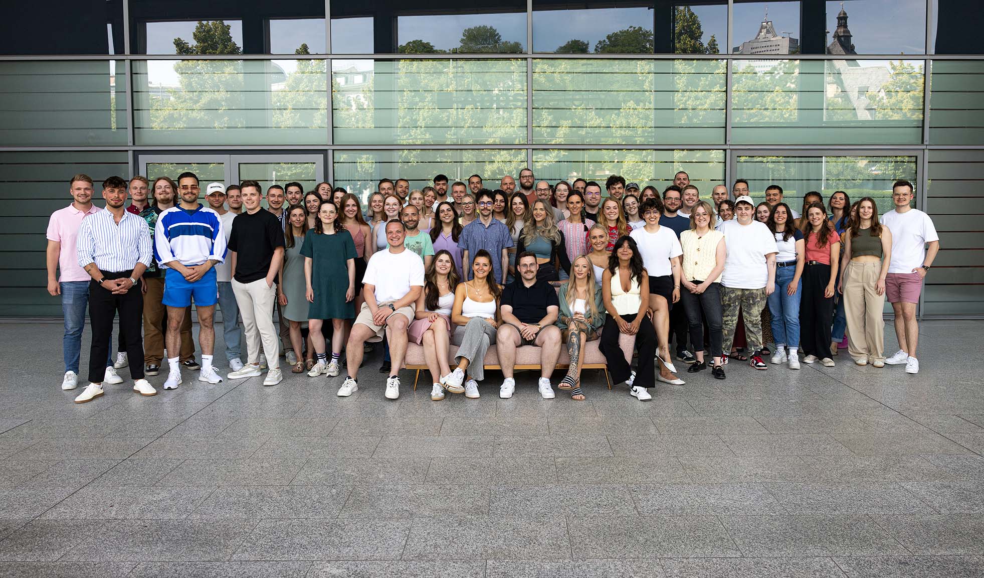 Team-Foto Sommer 2025